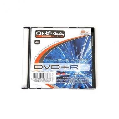DVD, +RW, 4,7 GB, újraírható, vékony tok, OMEGA