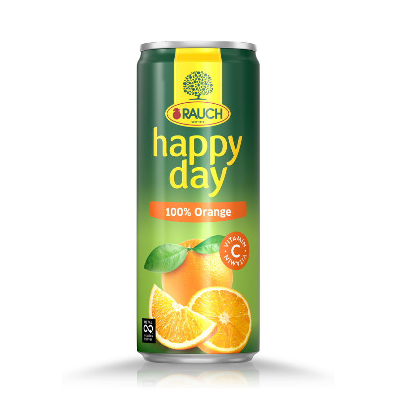 Happy Day Narancs 100% 0,33L