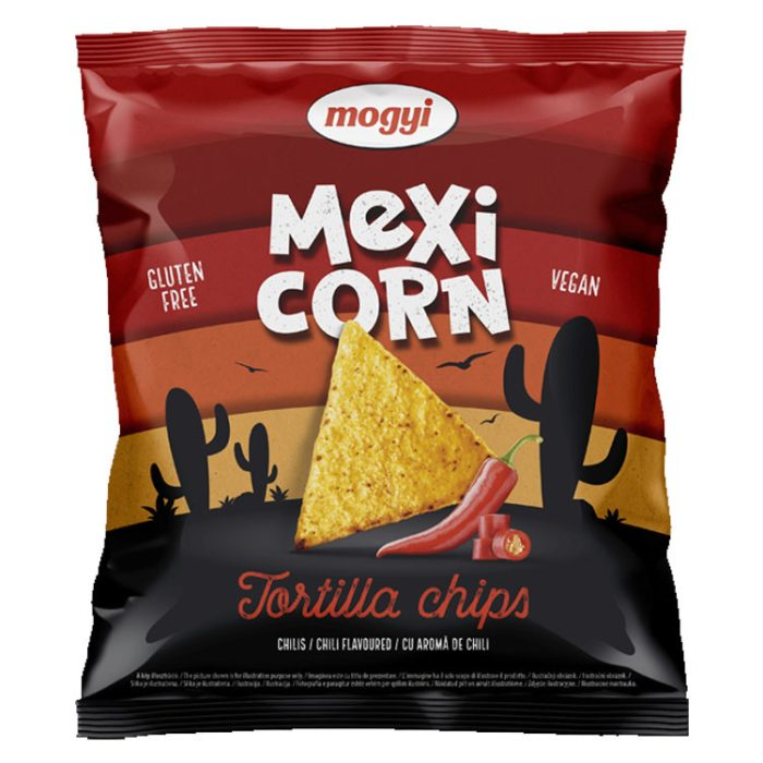 MOGYI MexiCorn Tortilla Chips Chilis 90g