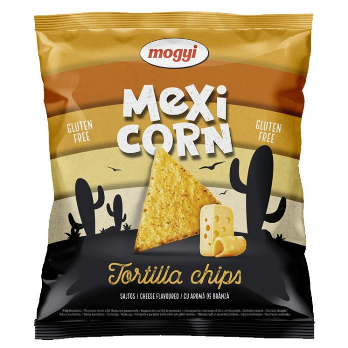 MOGYI MexiCorn Tortilla Chips sajtos 90g