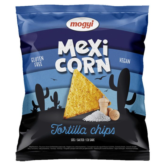 MOGYI MexiCorn Tortilla Chips sós 90g
