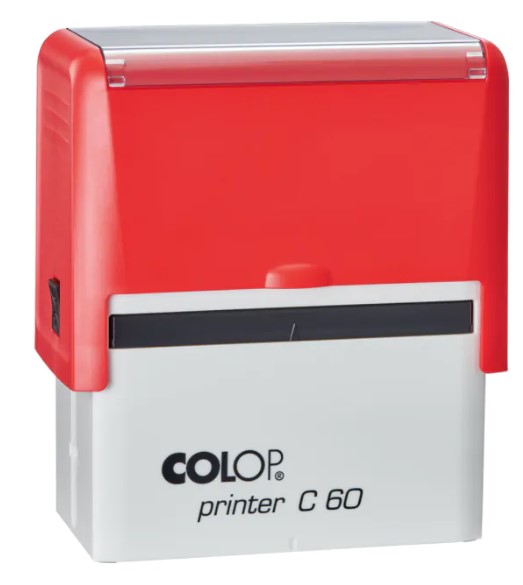 Bélyegző, COLOP "Printer C 60", piros