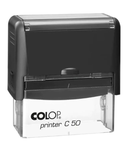 Bélyegző, COLOP "Printer C 50", fekete